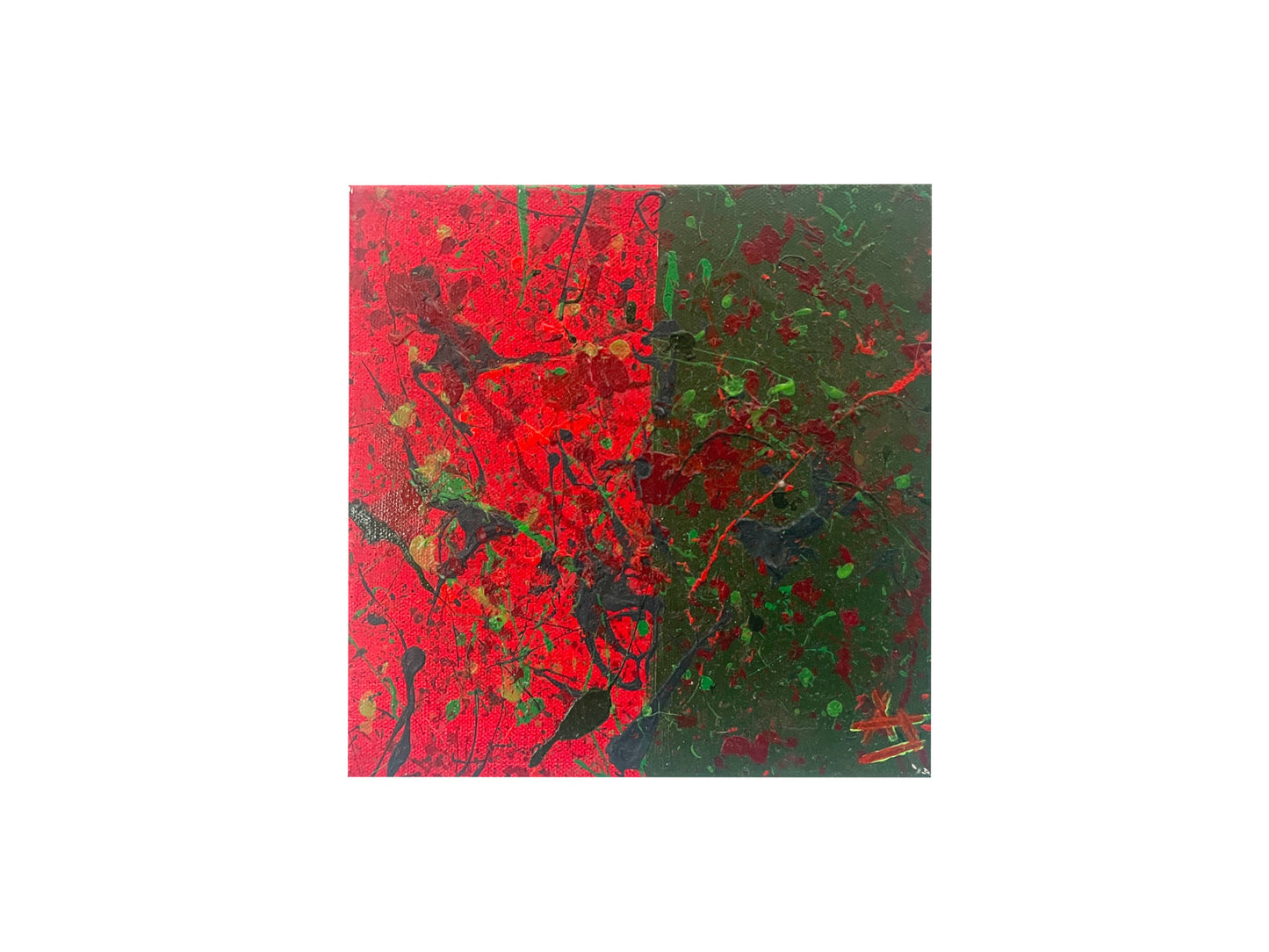 "Untitled" Abstract Acrylic Painting