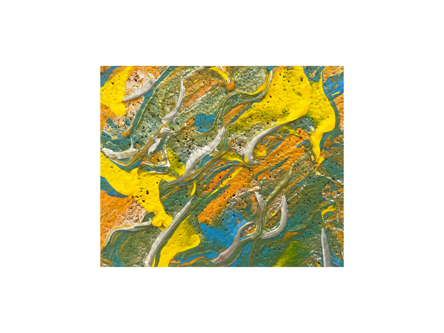 "PWEKY" Abstract Acrylic Painting