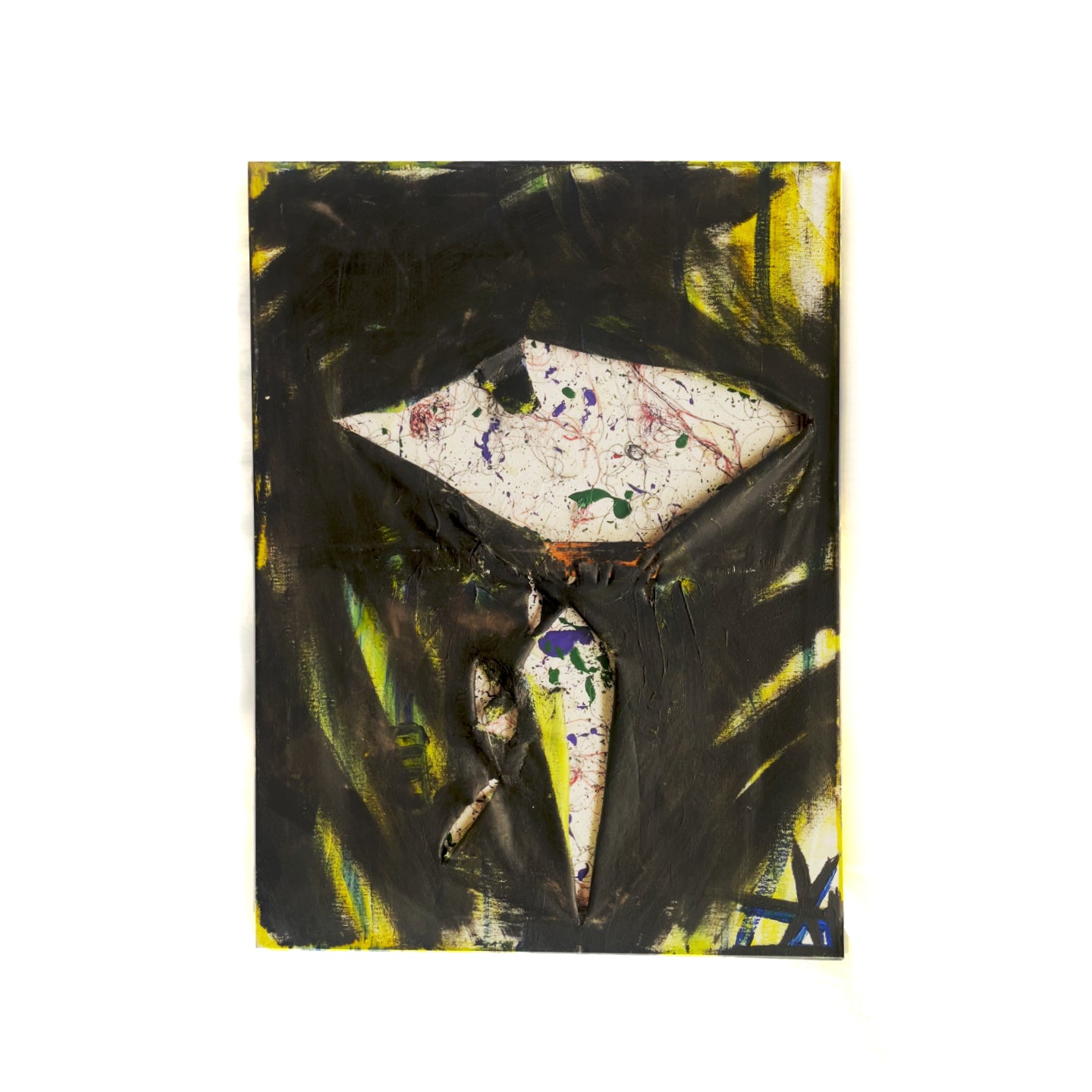 "An Intensity of Emotion" Abstract Mixed Media Artwork