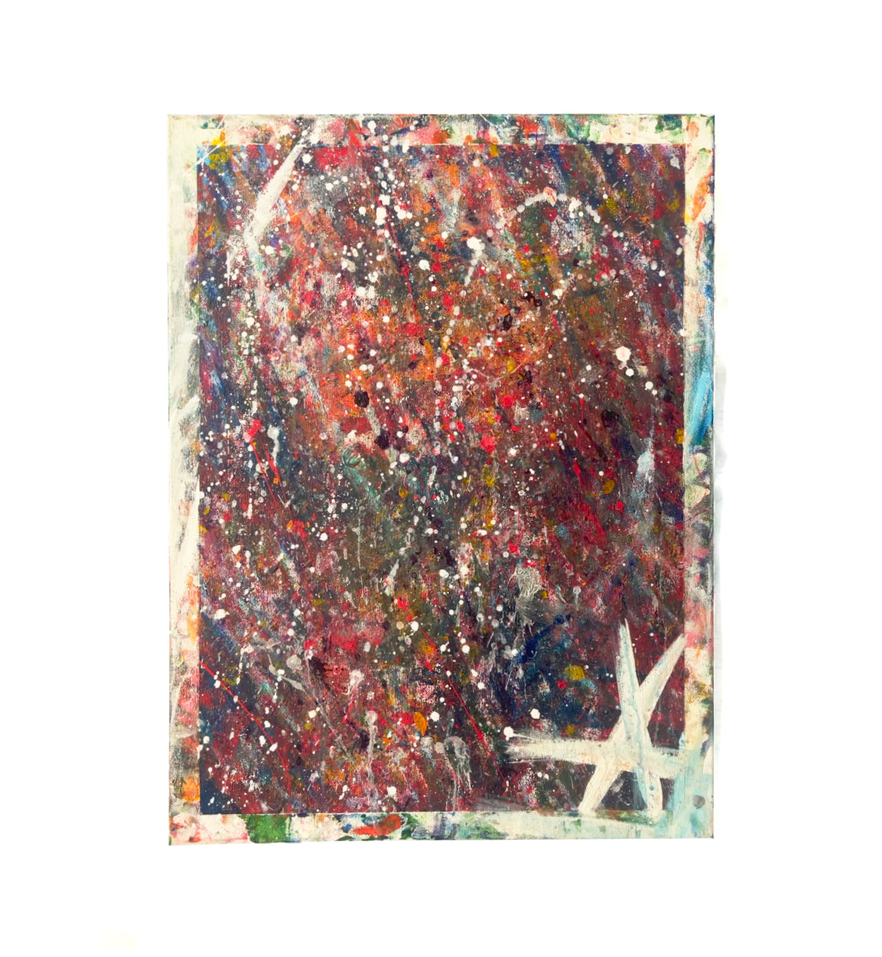 "Heiress" Abstract Acrylic Painting