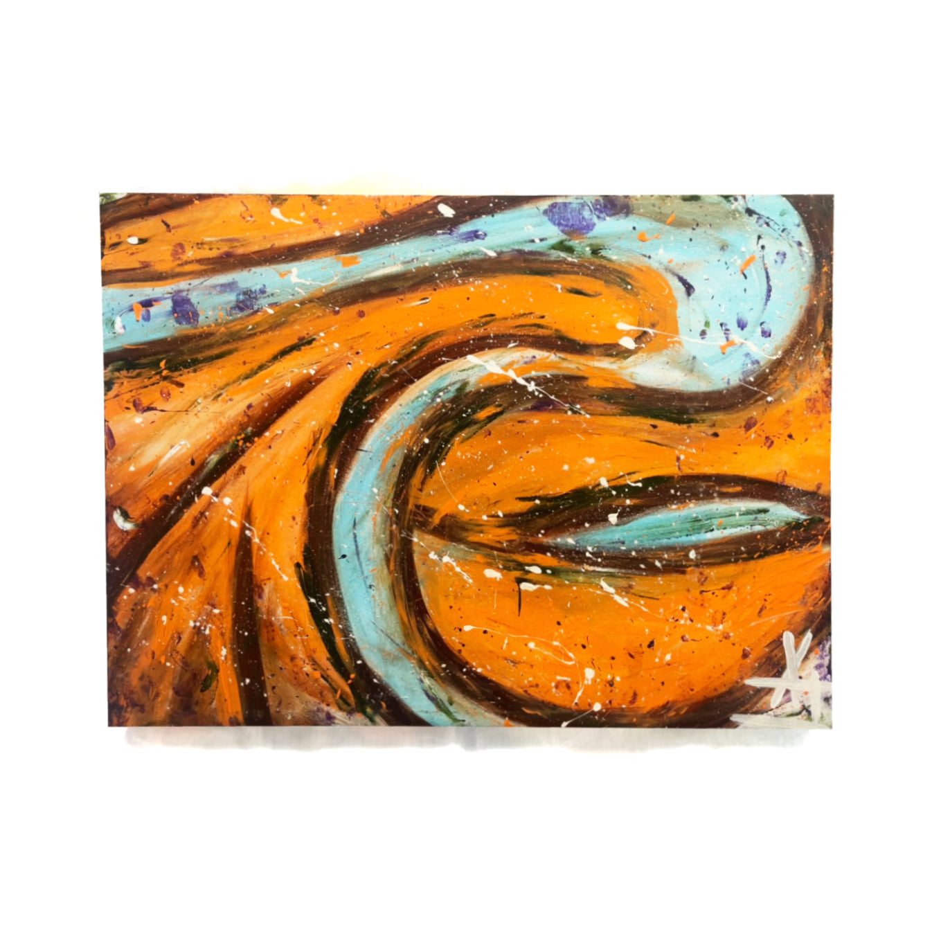 "Impenitence" Abstract Acrylic Painting