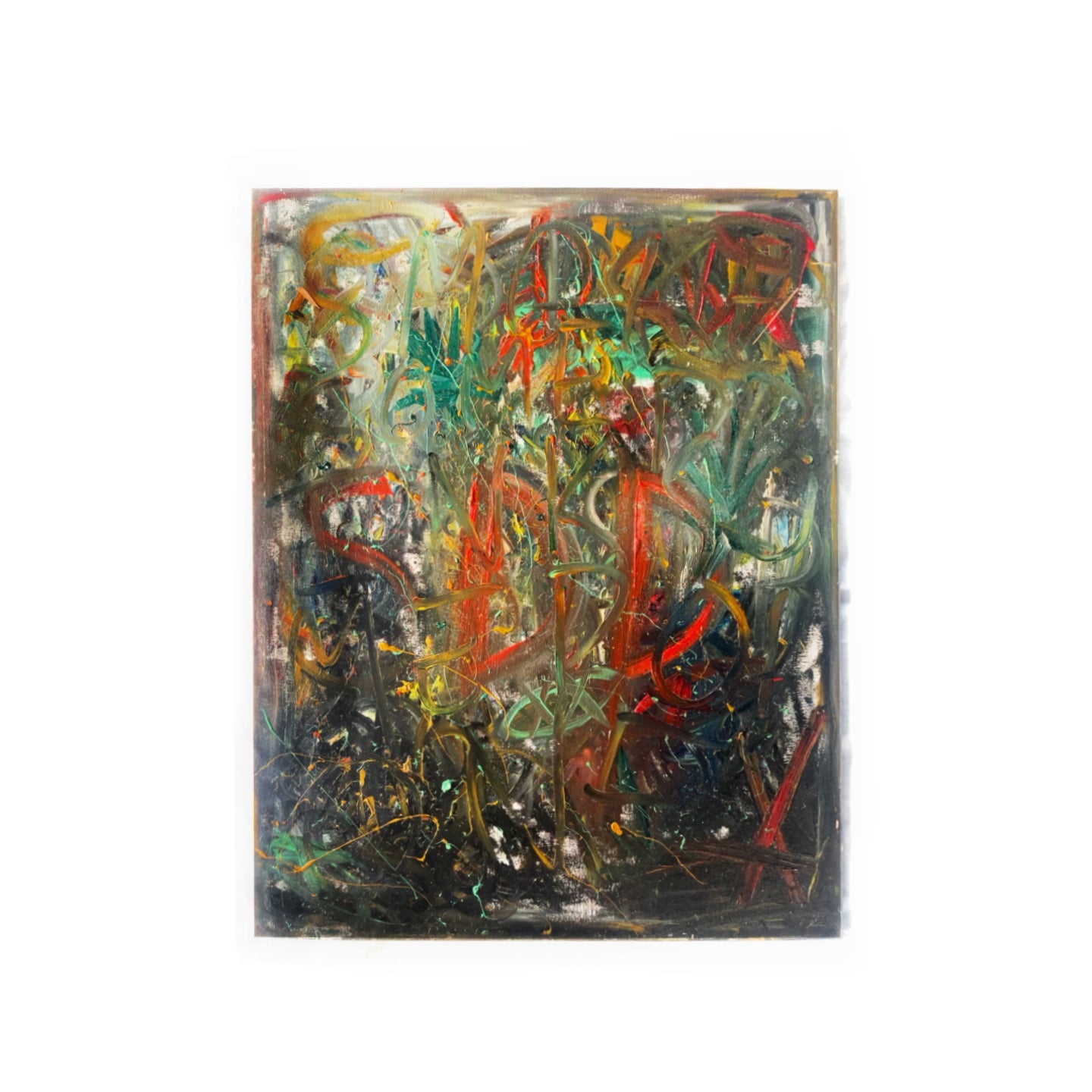 "SDP" Abstract Oil Painting