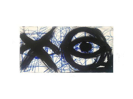 "Untitled" Abstract Mixed Media Artwork