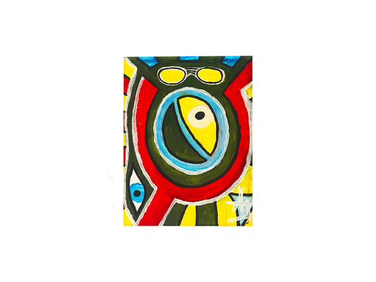 "Untitled" Abstract Acrylic Painting