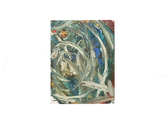 "Untitled" Abstract Oil Painting
