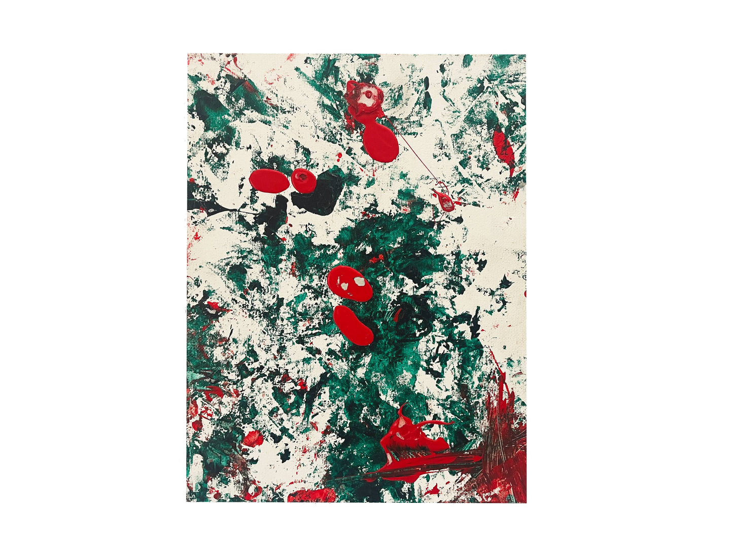 "Drop" Abstract Acrylic Painting