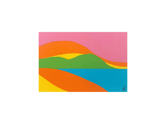 "South Bay" Paper-cut Artwork