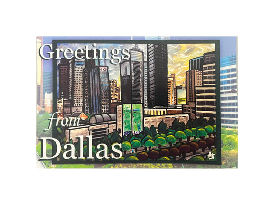 "Greetings from Dallas" Postcard