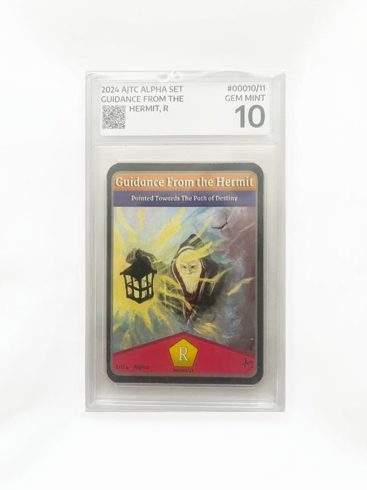 AJTC Graded Card - Guidance From the Hermit (Mint)