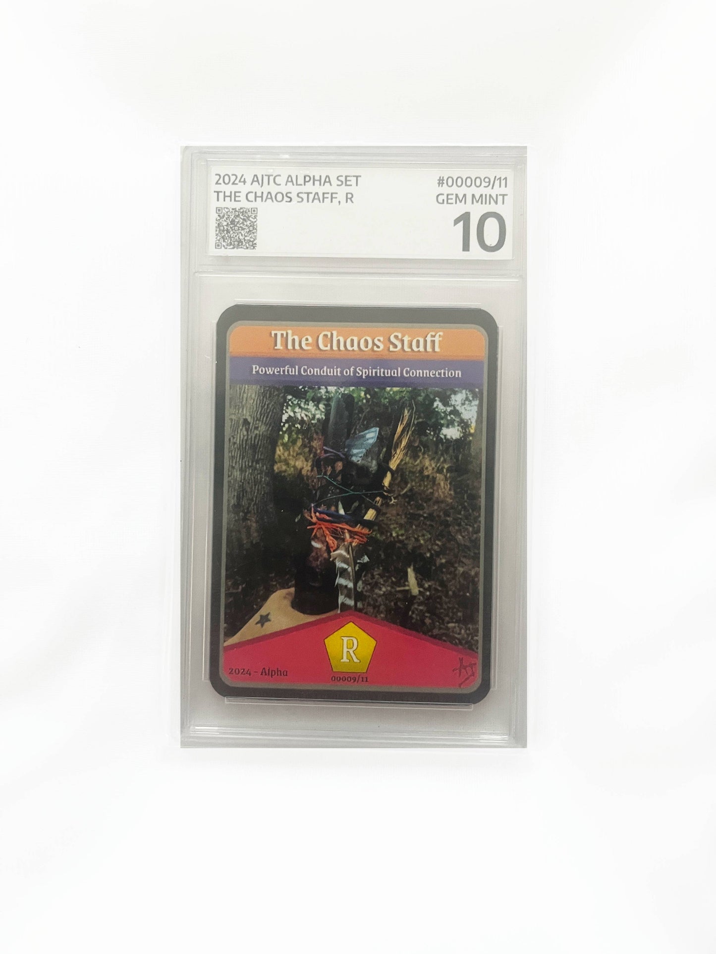 AJTC Graded Card - The Chaos Staff (Mint)