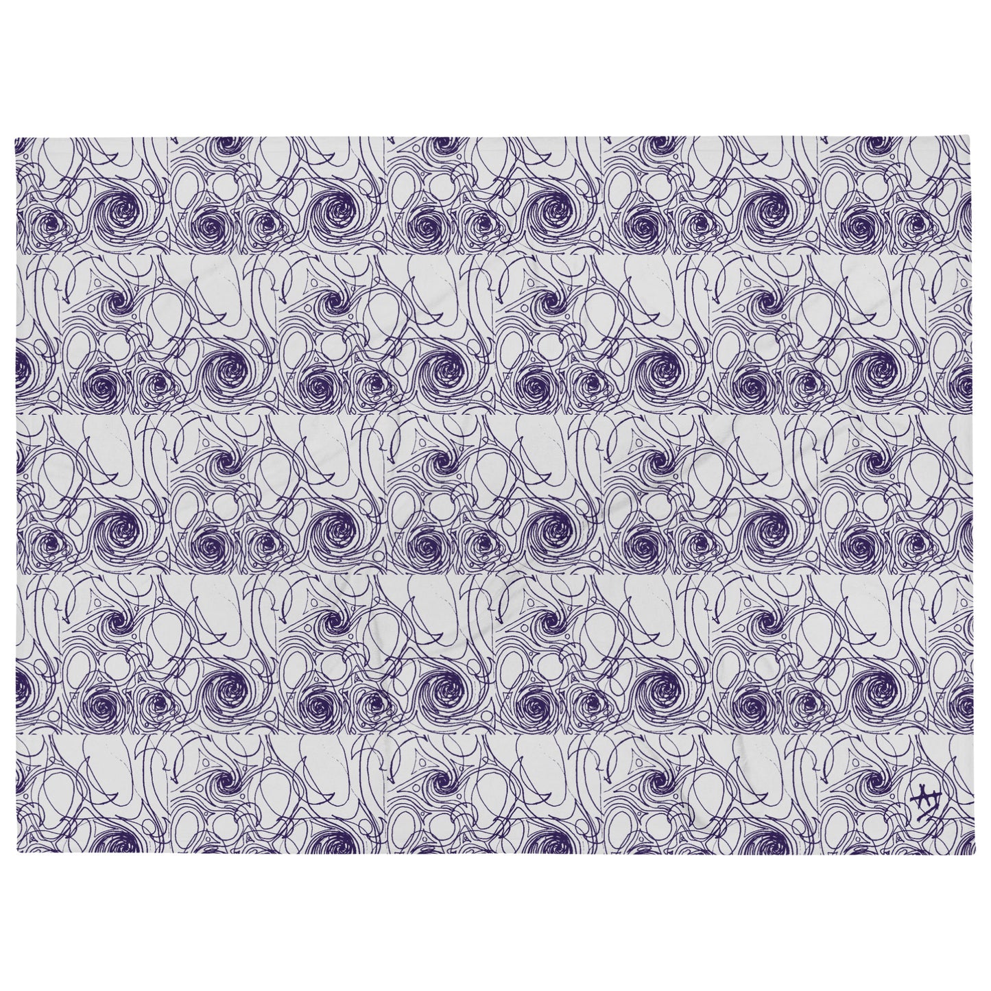 Lunar Soft Throw Blanket